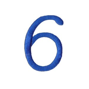 Freehand Alphabet Number 6