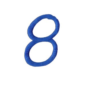 Freehand Alphabet Number 8