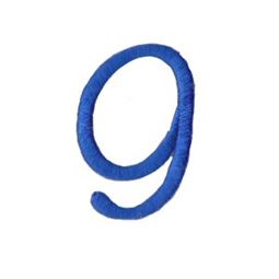 Freehand Alphabet Number 9