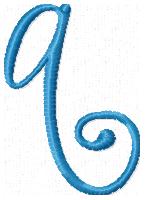 Frivolity Alpha Q Lower Case