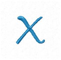 Frivolity Alpha X Lower Case