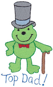 Top Dad Frog