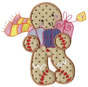 Gingerbreads Applique 3