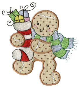 Gingerbreads Applique 7