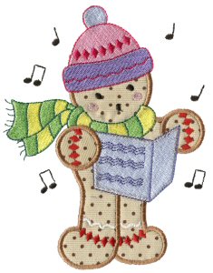 Gingerbreads Applique 9