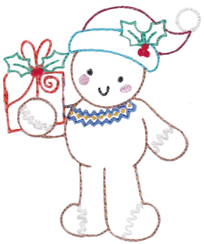 Gingerbreads Vintage Stitch 10