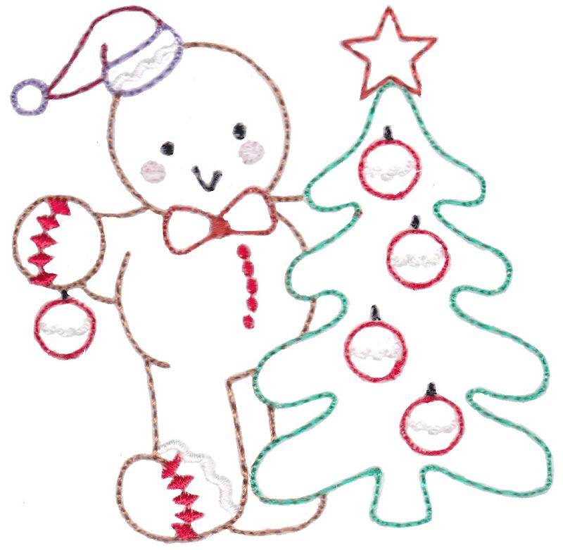 Gingerbreads Vintage Stitch 11