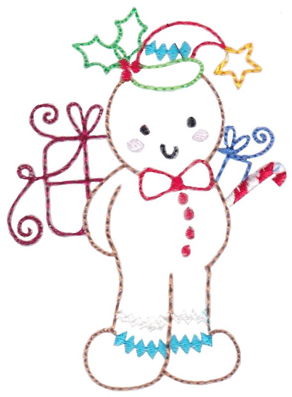 Gingerbreads Vintage Stitch 2
