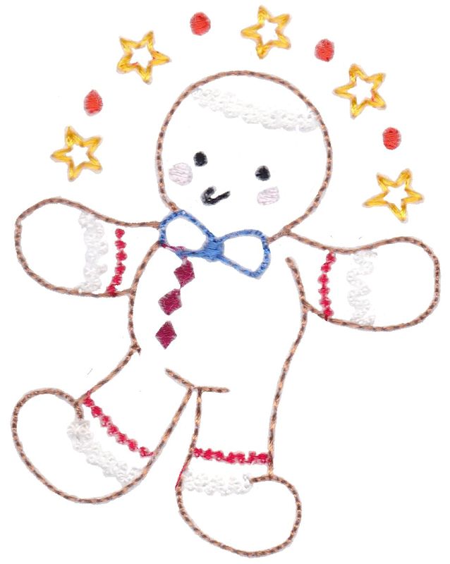 Gingerbreads Vintage Stitch 4