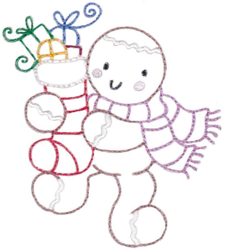 Gingerbreads Vintage Stitch 7