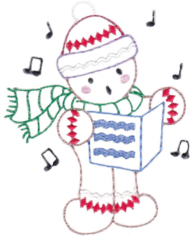 Gingerbreads Vintage Stitch 9