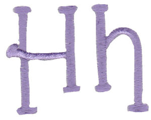 Grandmas Garden Alphabet H