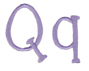 Grandmas Garden Alphabet Q