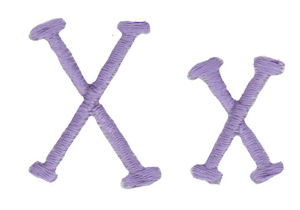 Grandmas Garden Alphabet X