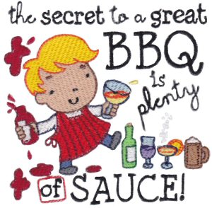 Secret To  Great BBQ Is Plenty of Sauce