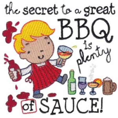 Secret To  Great BBQ Is Plenty of Sauce