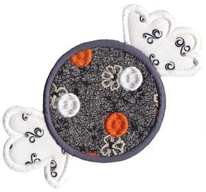 Applique Polka Dot Candy