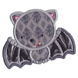 Cute Applique Bat