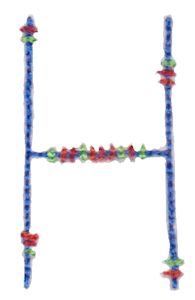 Halloween Doodle Letters H