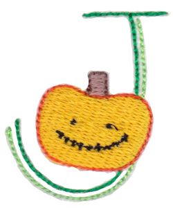 Halloween Doodle Letters J