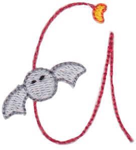 Halloween Doodle Letters A