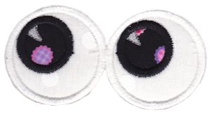 Halloween Eyes Applique 1