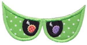 Halloween Eyes Applique 2