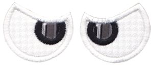 Halloween Eyes Applique 3