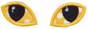 Halloween Eyes Applique 4