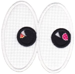 Halloween Eyes Applique 9