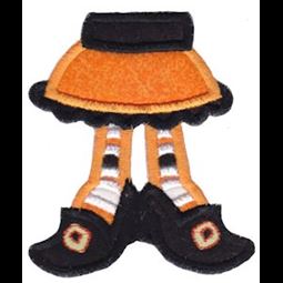 Applique Witches Feet
