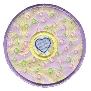 Hearts And Circles Applique 11