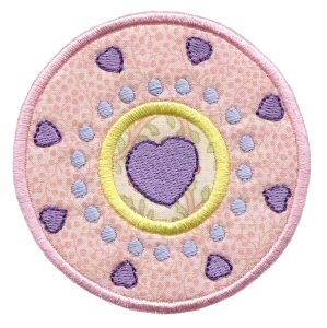 Hearts And Circles Applique 14