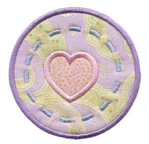Hearts And Circles Applique 2