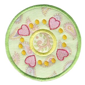 Hearts And Circles Applique 4
