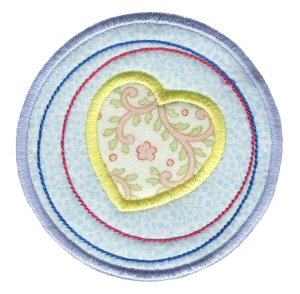 Hearts And Circles Applique 6