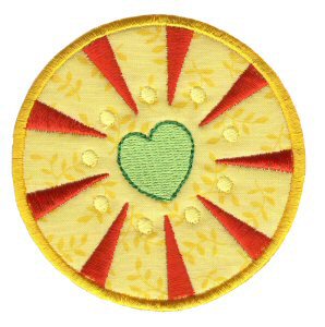 Hearts And Circles Applique 7