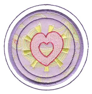 Hearts And Circles Applique 8