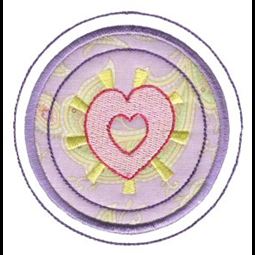 Hearts And Circles Applique 8