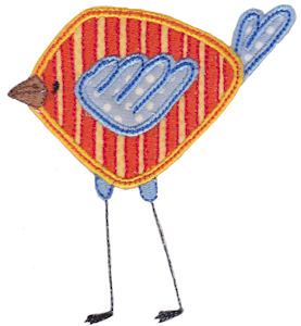 Here Birdy Applique 5