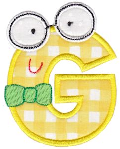 Hipster Boys Alpha Applique G