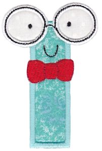 Hipster Boys Alpha Applique I