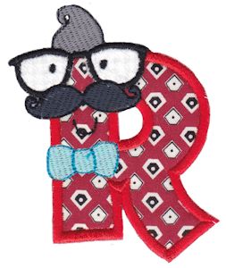Hipster Boys Alpha Applique R