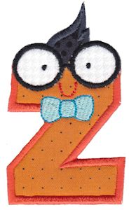 Hipster Boys Alpha Applique Z