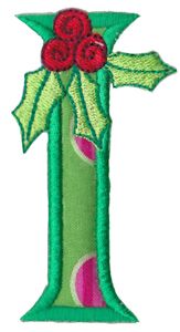 Holly Alpha Applique Capital I