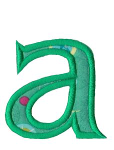 Holly Alpha Lower Case a