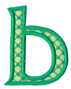 Holly Alpha Lower Case b