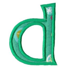 Holly Alpha Lower Case d