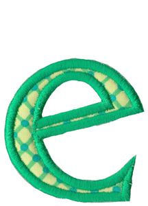 Holly Alpha Lower Case e