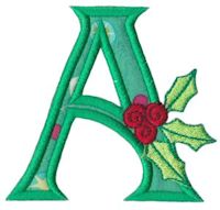 Holly Alpha Applique